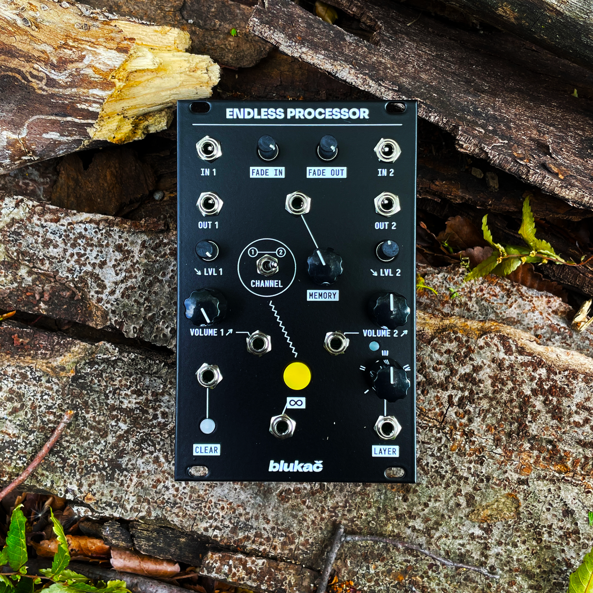 Blukac Endless Processor モジュラーシンセ Blukac Endless Processor ルーパーモジュラーシンセ