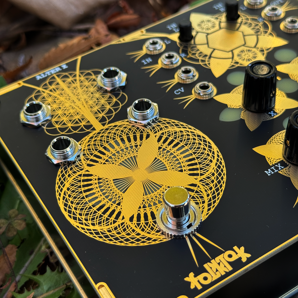 FOLKTEK ALTER X Y セットモジュラーシンセギターペダル FOLKTEK ALTER X Y セットモジュラーシンセギターペダル