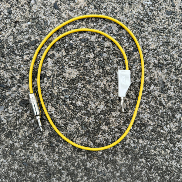 Single Banana-to-Minijack Interface Cables