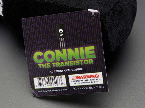 Connie the Transistor - トランジスタのぬいぐるみ