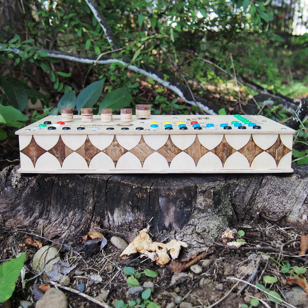 LXR Drum Synthesizer (ULU Electrico tune-up) Wooden