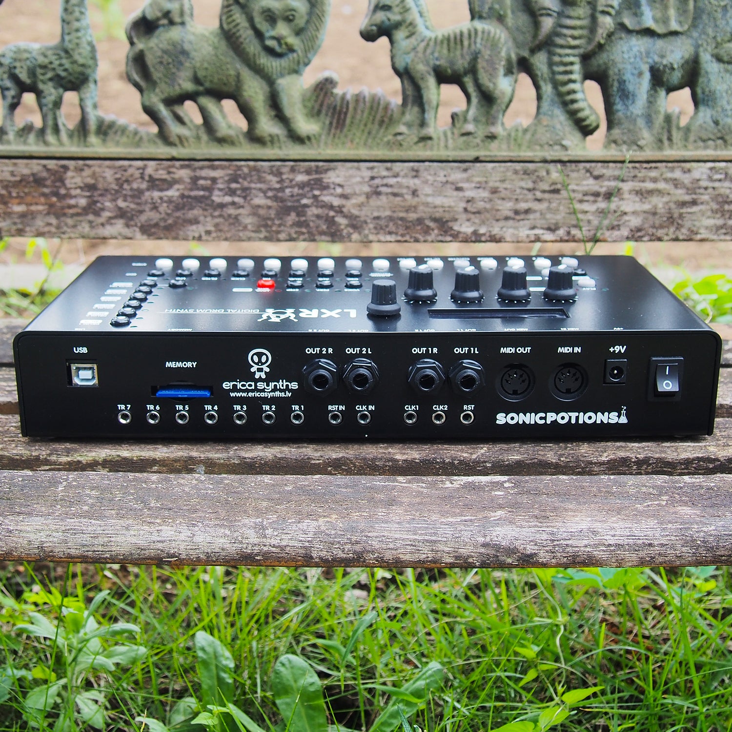 LXR Drum Synthesizer (ULU Electrico tune-up) Metal Enclosure